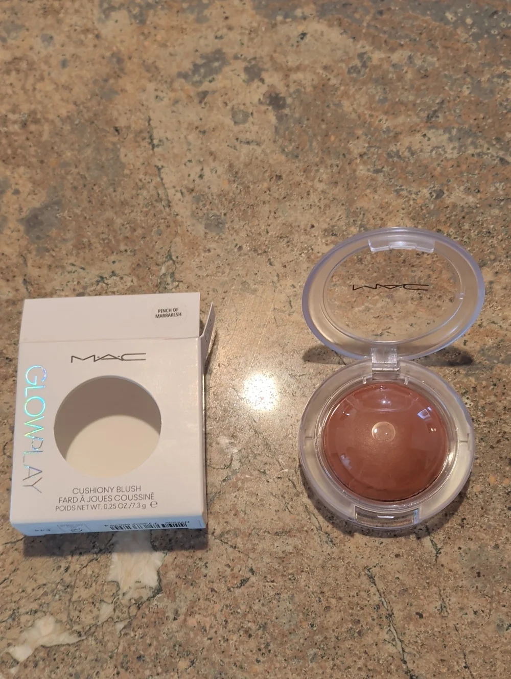 MAC Cosmetics swatched once